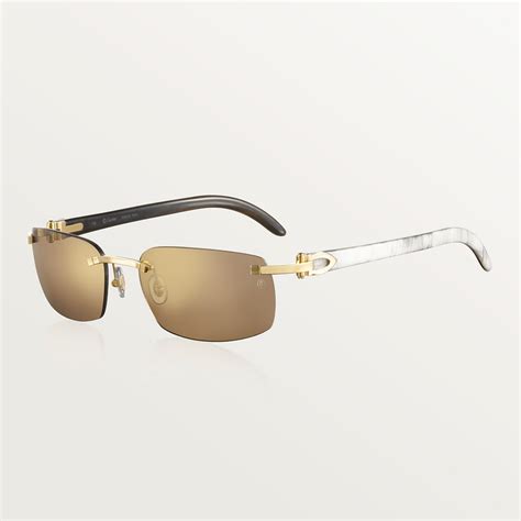 white buffalo cartier glasses